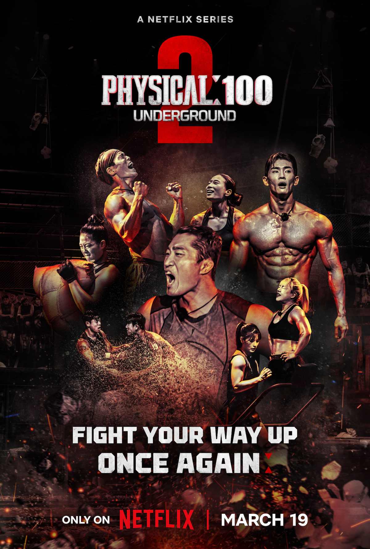 برنامح القدرة البدنية: 100 متسابق Physical: 100 Season 2 – Underground الحلقة 8