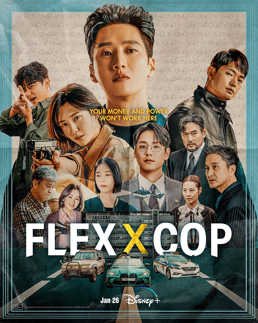 مسلسل ثري ضد محققة Flex X Cop الحلقة 7