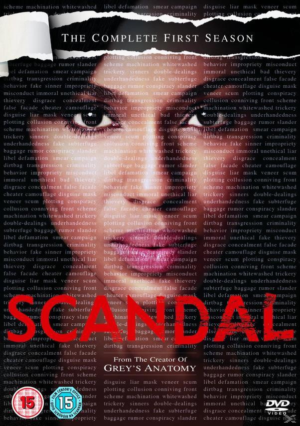 مسلسل Scandal الموسم الاول الحلقة 1