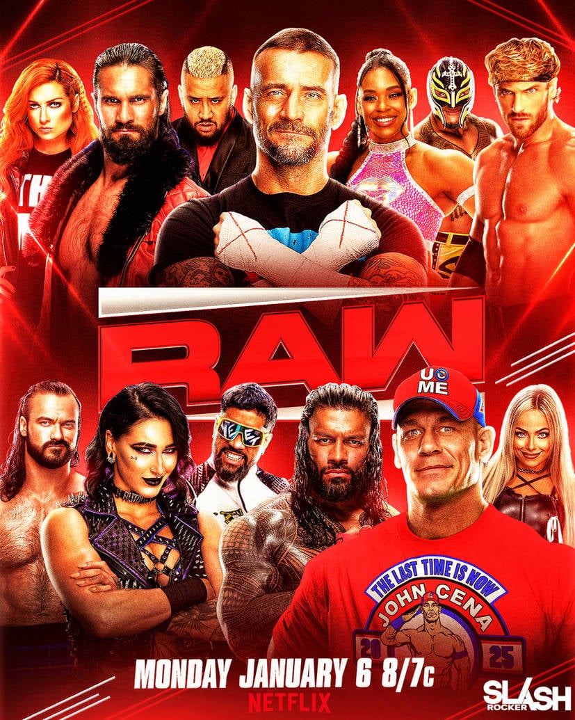 عرض الرو الاخير WWE Raw 24.02.2025 مترجم